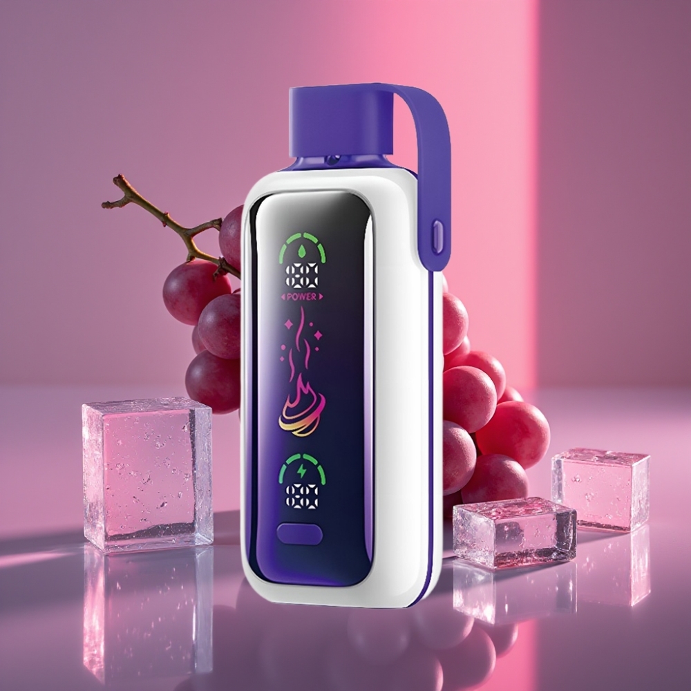 VOZOL Star 20000 Puffs 2.2" HD mirror screen Dual mesh 650mAh Hroznový led