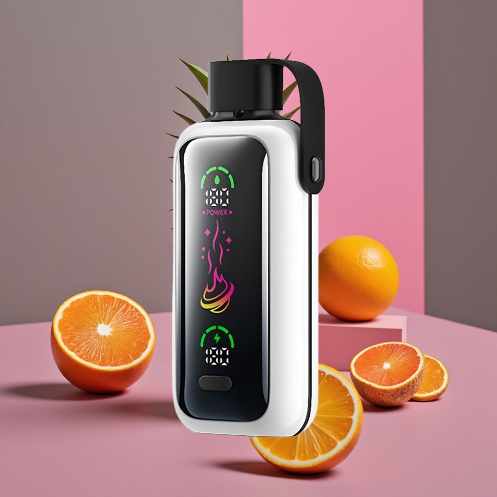 VOZOL Star 20000 Puffs Displej 2,2" HD Duální síťovina 650mAh Pomeranč Ananas Liči