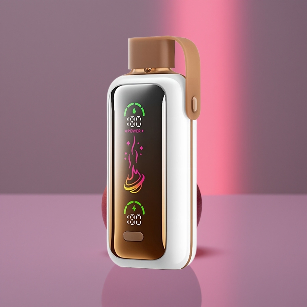 VOZOL Star 20000 Puffs Disposable Vape Drakon Strawbanán 2,2" HD zrcadlový displej Dvojitá síťka 650mAh