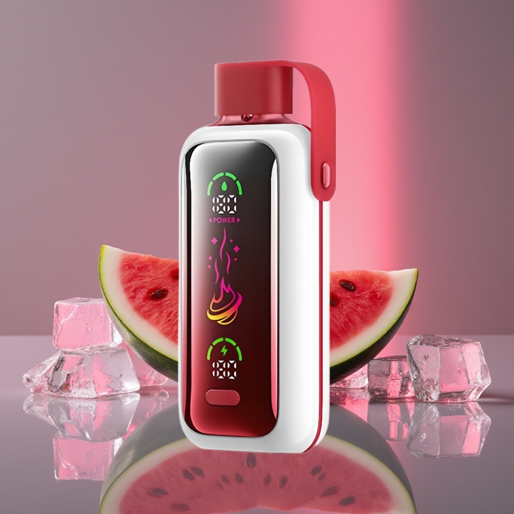 VOZOL Star 20000 Puffs Disposable Vape Vodní melounový led, 2.2" HD zrcadlový displej, Duální mesh, 650mAh