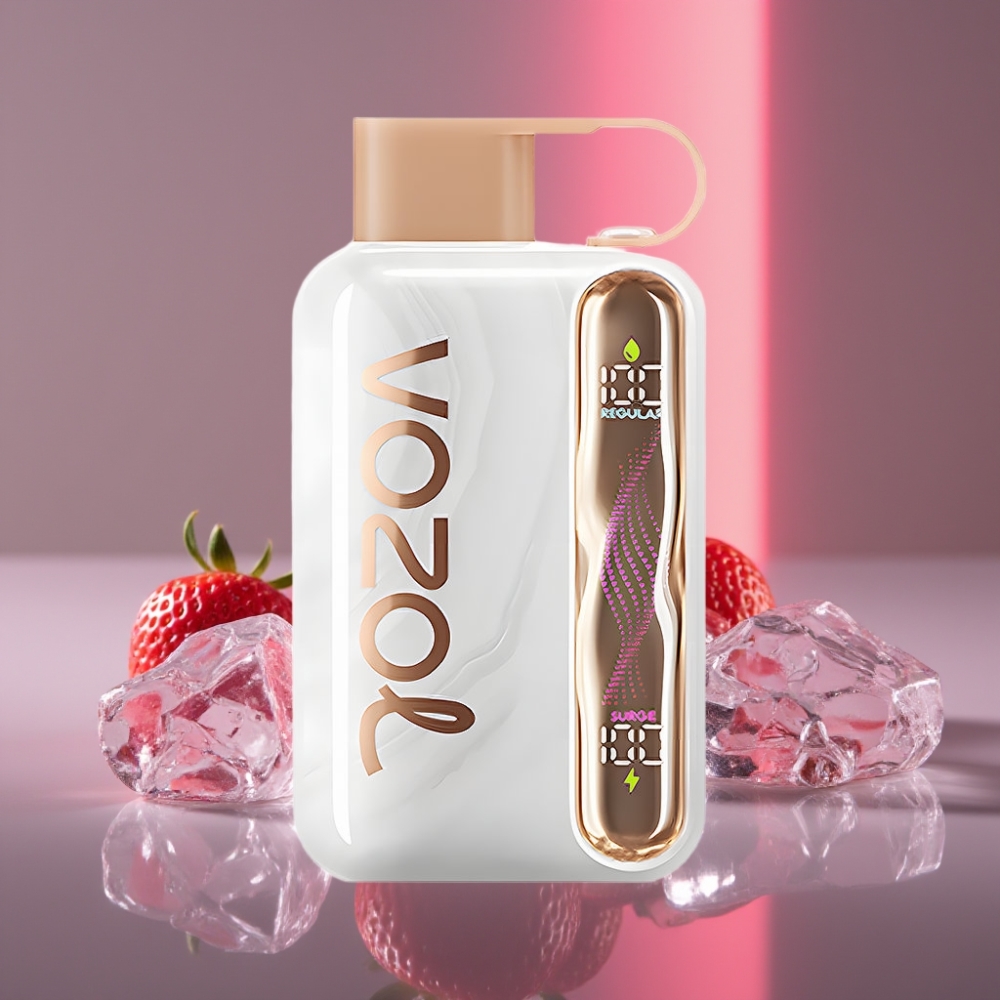 VOZOL STAR 40000 Puffs Disposable Vape Jahodový Led, 1000mAh, Typ-C, 20/50mg/ml