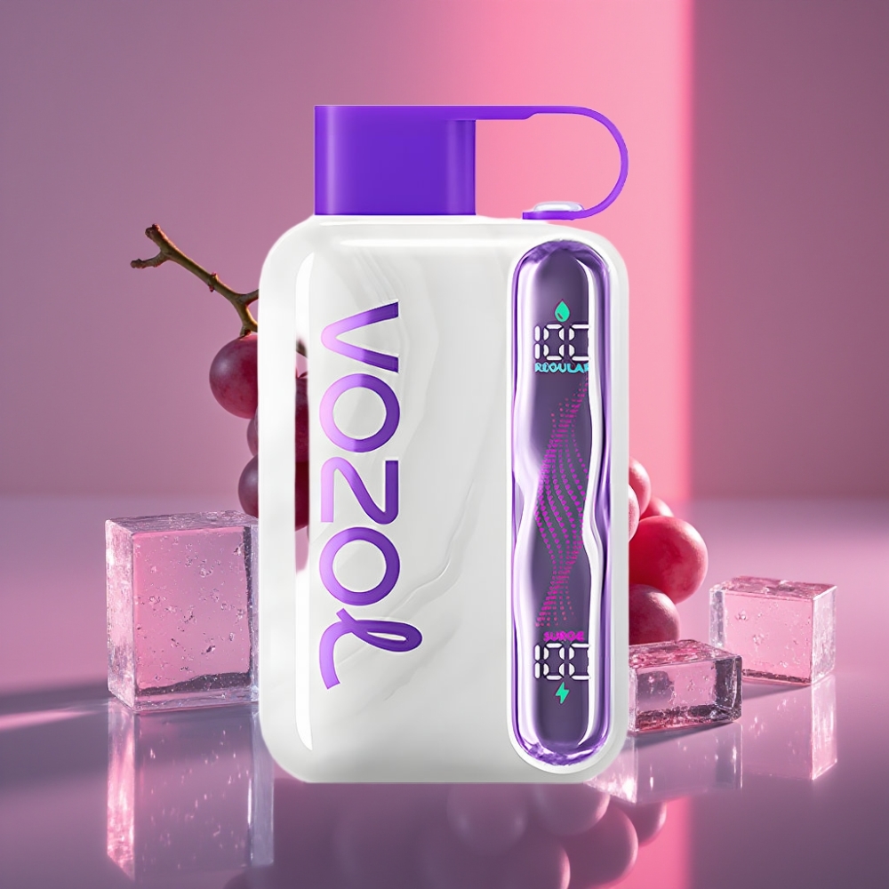 VOZOL STAR 40000 Pufs Jednorázová Vape Ledová Hrozen s 1000mAh baterií Typ-C 20/50mg/ml