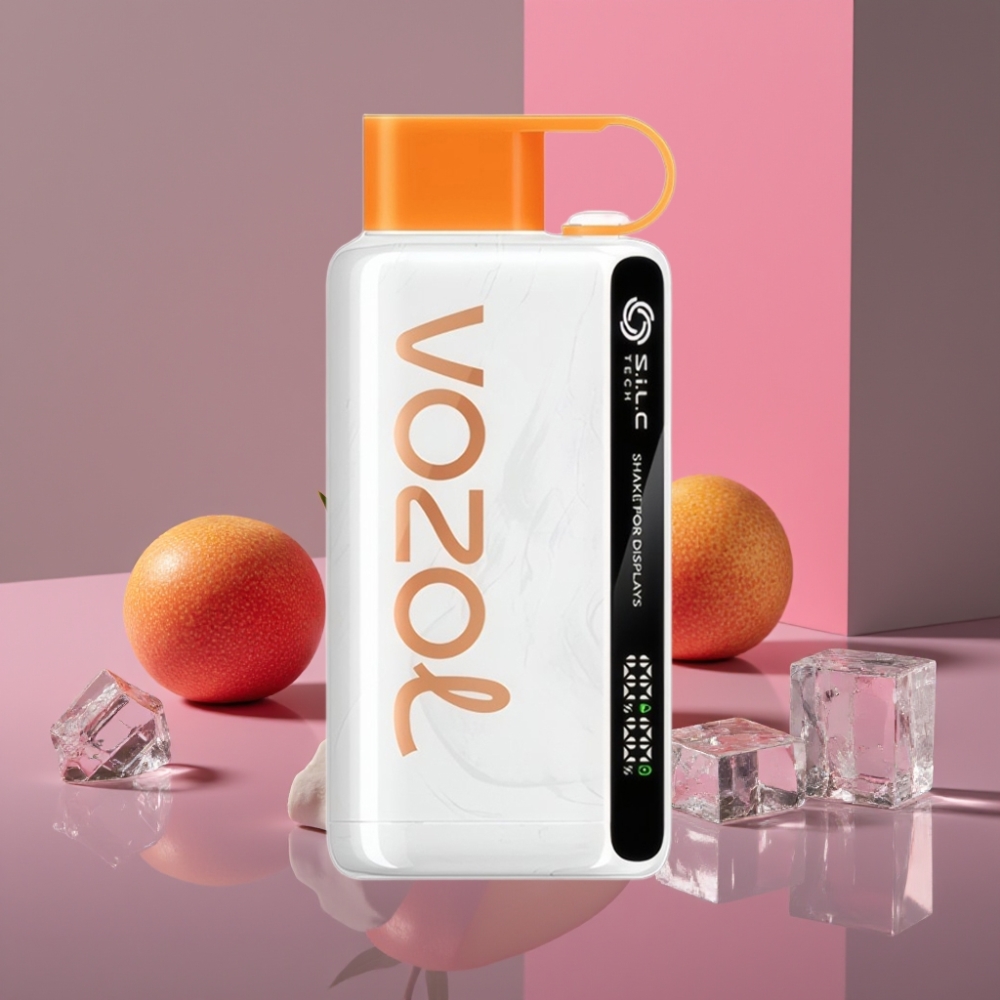 VOZOL STAR 9000/12000 Disposable Vape Mexické Mango Led Shake Display S.i.L.C TECH