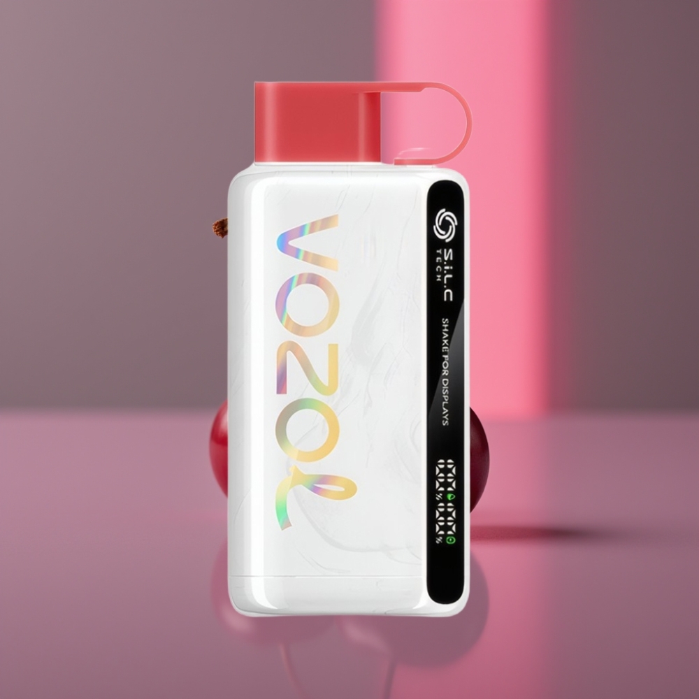 VOZOL STAR 9000/12000 Disposable Vape Třešňová Kola S.i.L.C TECH 650mAh 30% rychlejší nabíjení