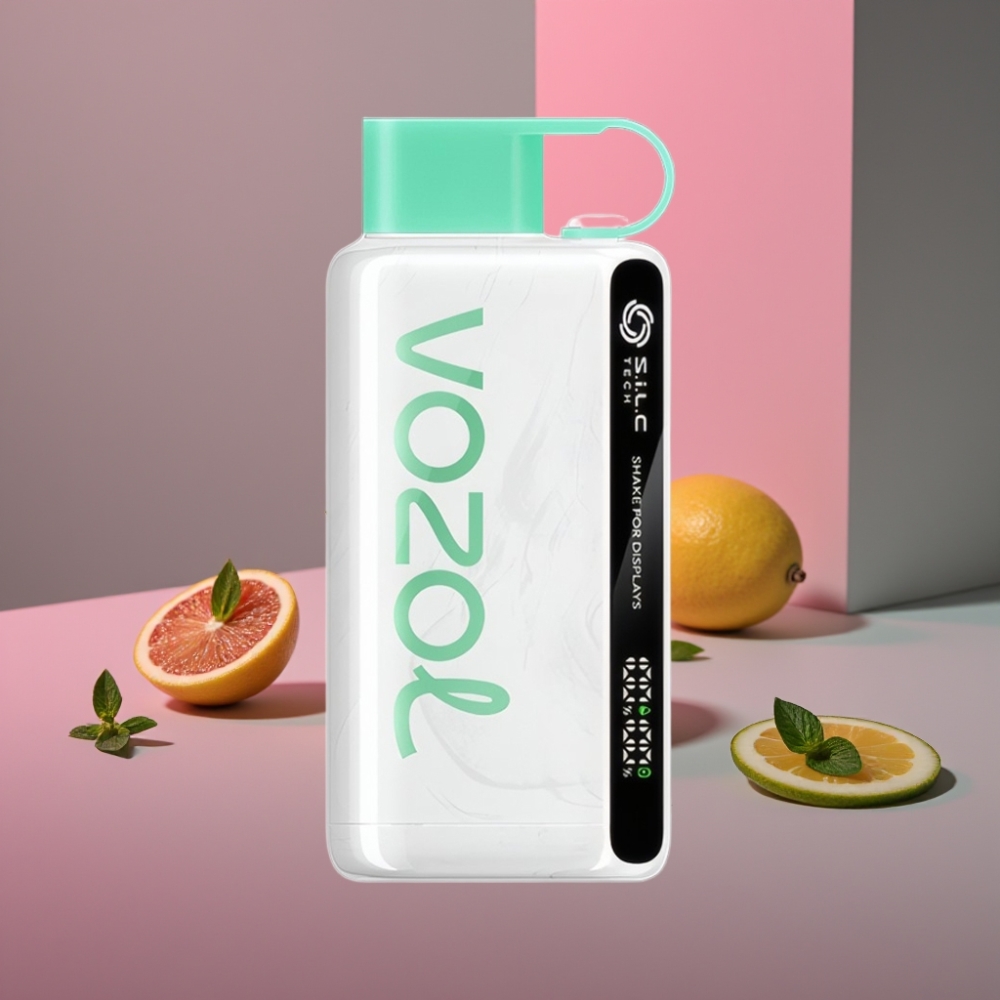 VOZOL STAR 9000/12000 Jednorázové Vape Citrón Máta S.i.L.C TECH 650mAh