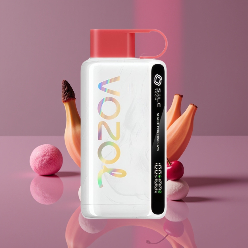 VOZOL STAR 9000/12000 Jednorázová Vape Dračí Ovoce Banán Třešeň S.i.L.C TECH 650mAh