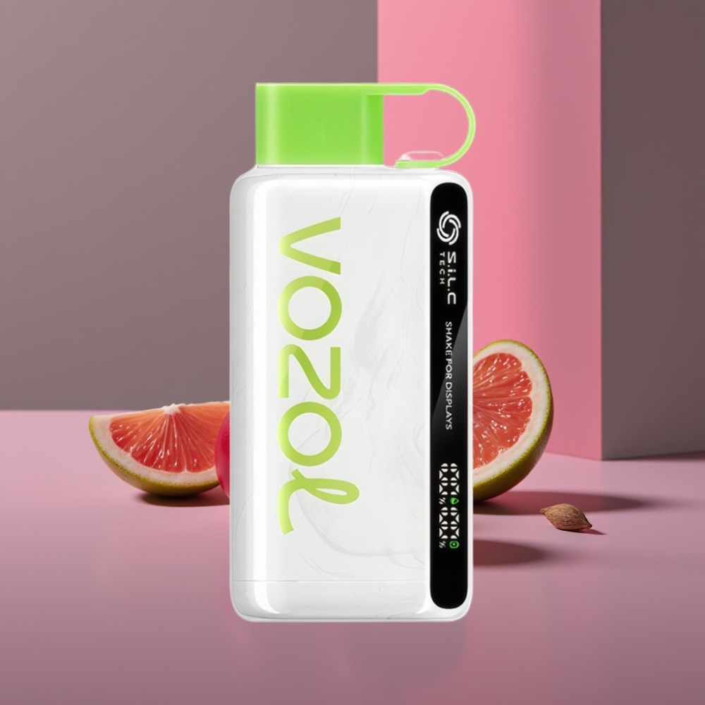 VOZOL STAR 9000/12000 Jednorázová Vape Třešeň Limetka S.i.L.C TECH 650mAh 30% rychlejší nabíjení