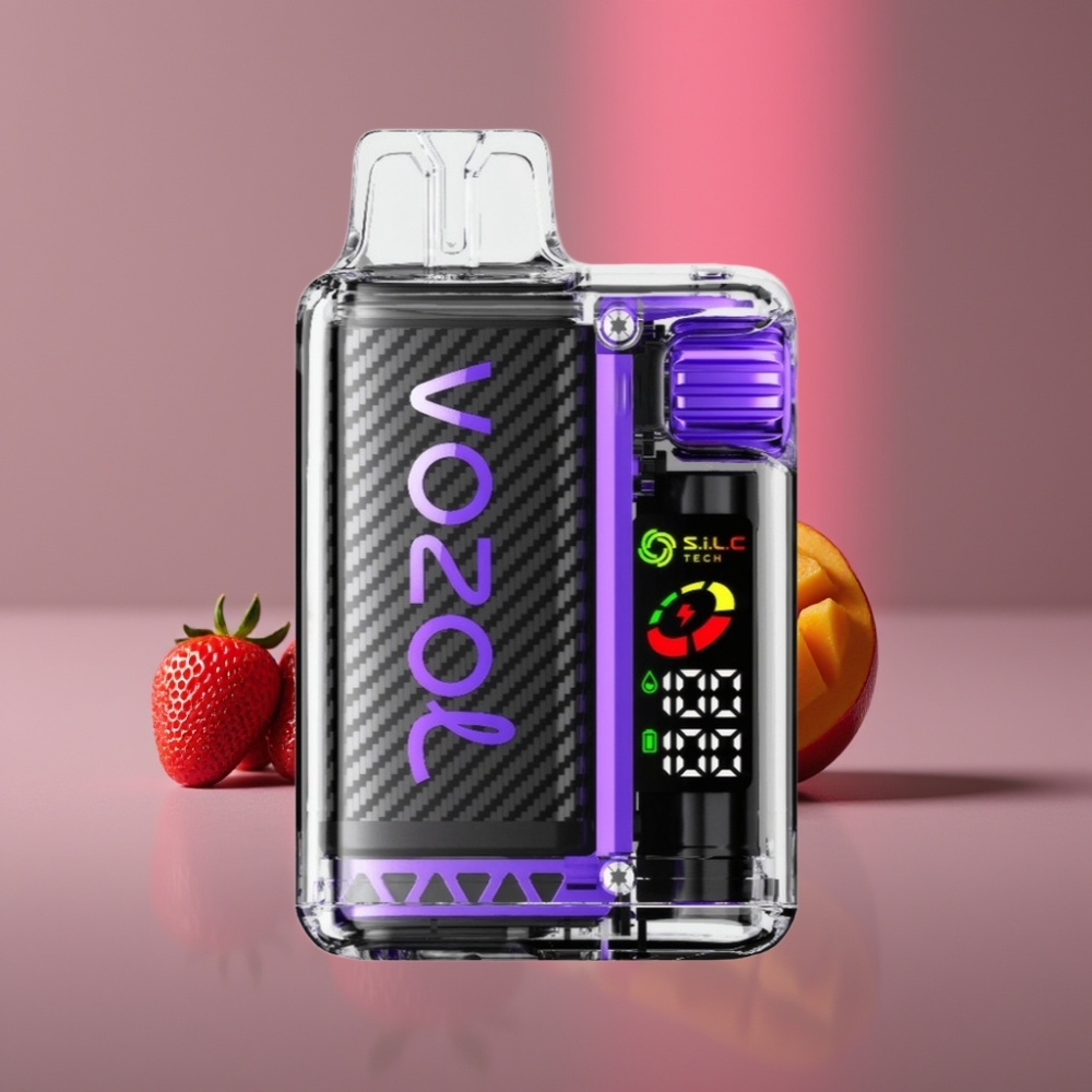 VOZOL Vista 20000 Puffs Rechargeable OLED 650mAh 2% S.i.L.C Dual Mango Jahoda