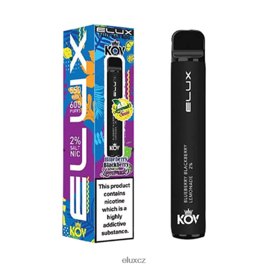 Elux Bar Limonáda série na jedno použití vape borůvková ostružinová limonáda H228T2105 Elux Praha