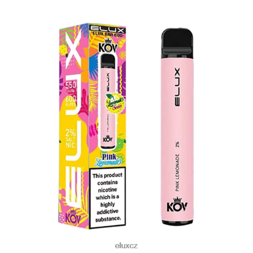 Elux Bar Limonáda série na jedno použití vape růžová limonáda H228T2104 Elux CZ