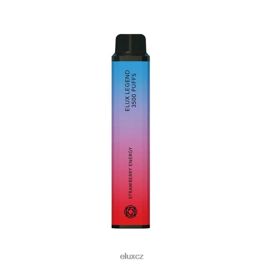 Elux Legend 3500 vdechů jednorázové vapky jahodová energie H228T263 Elux Flavours CZ