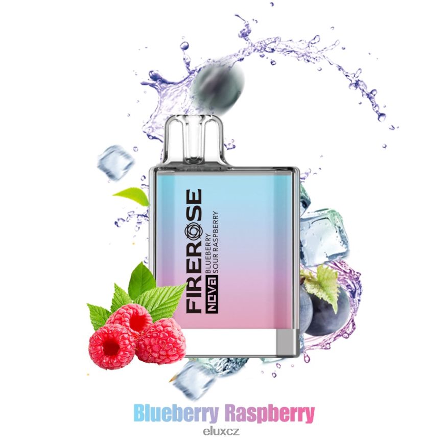 Elux Firerose Nova 600 vdechnutí jednorázové vapky borůvka kyselá malina H228T222 Elux Amazon CZ