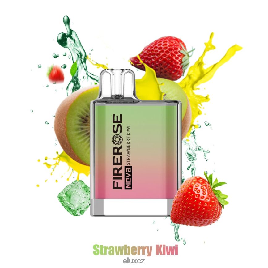Elux Firerose Nova 600 vdechnutí jednorázové vapky jahodové kiwi H228T225 Elux Praha