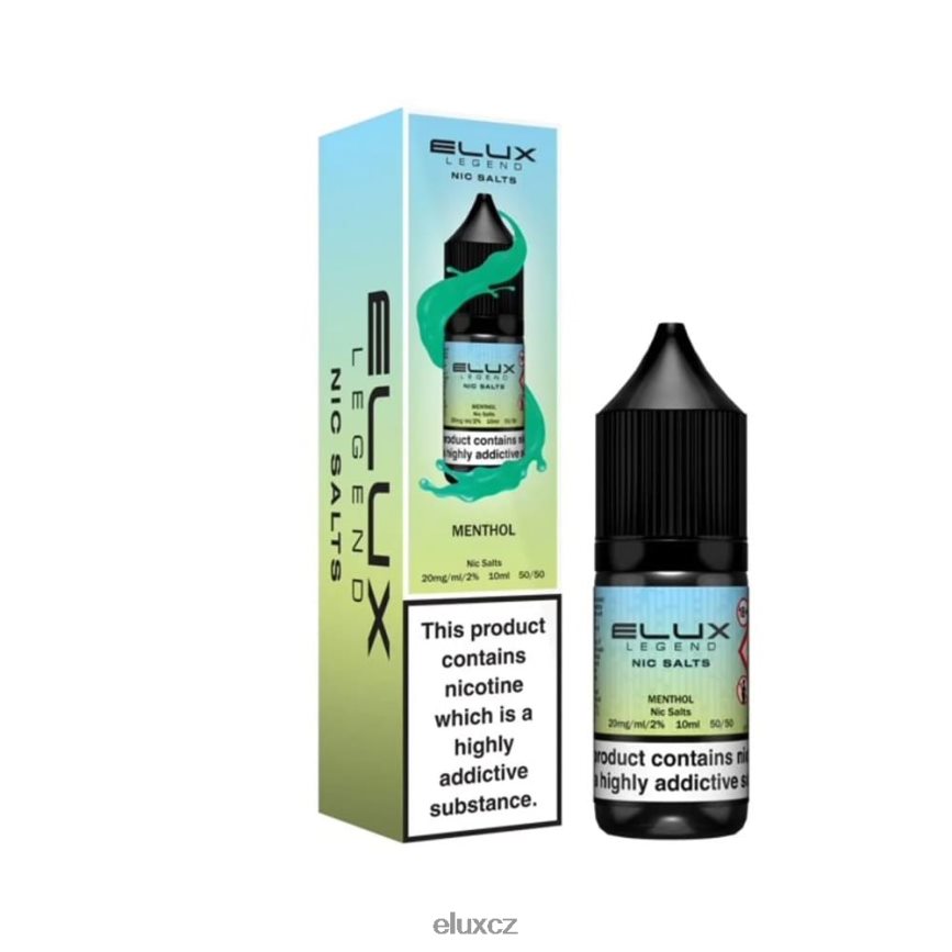 Elux Legend jemná sůl 10ml mentol H228T265 Elux Praha