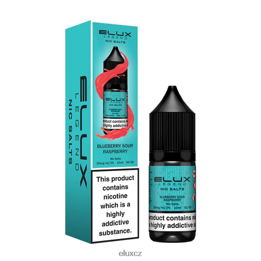 nic sůl borůvka kyselá malina 10ml