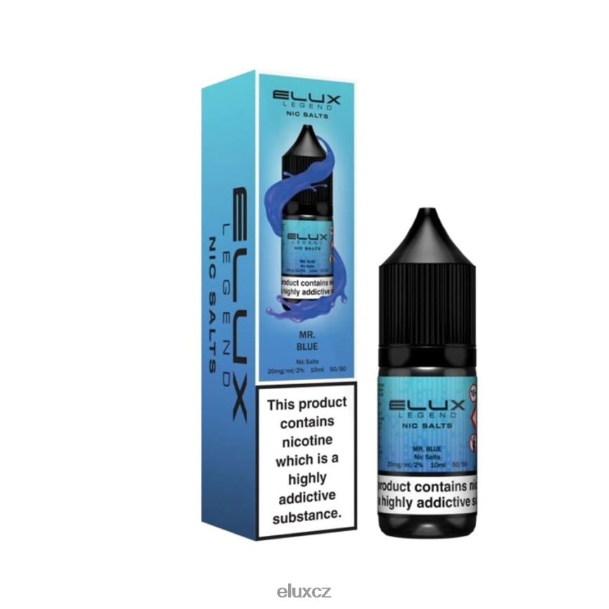 Elux Legend jemná sůl 10ml pan modrý H228T264 Elux CZ